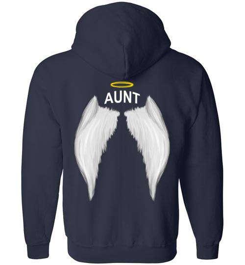 Aunt - Halo Wings FULL ZIP Hoodie - Image 3