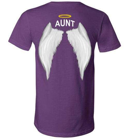 Aunt - Halo Wings V-Neck - Image 5