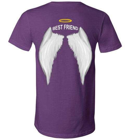 Best Friend - Halo Wings V-Neck - Image 5