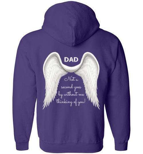 Dad Not A Second FULL ZIP Hoodie - Image 4