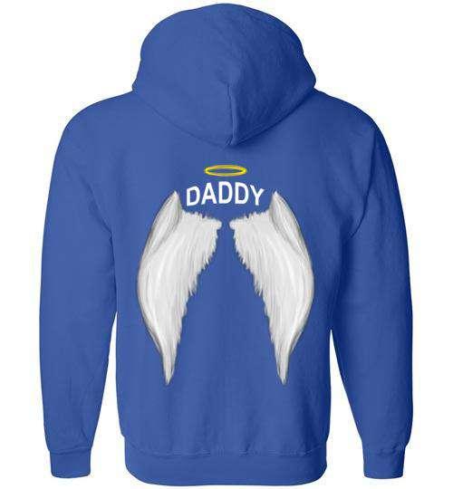 Daddy - Halo Wings FULL ZIP Hoodie - Image 6