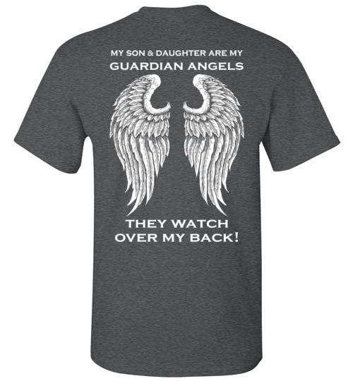 Son and Daughter Guardian Angel T-Shirt - Image 4