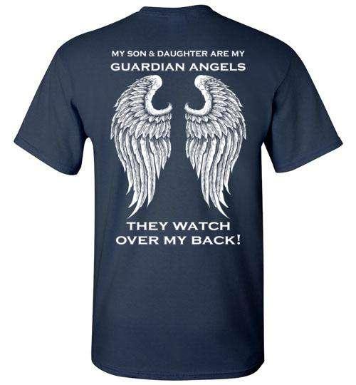 Son and Daughter Guardian Angel T-Shirt - Image 5
