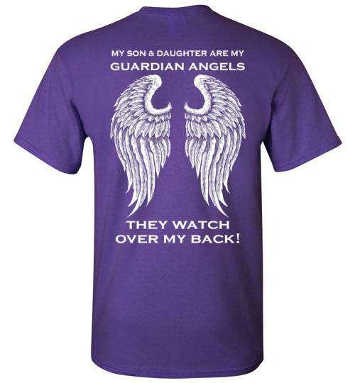 Son and Daughter Guardian Angel T-Shirt - Image 6