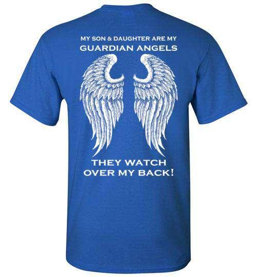 Son and Daughter Guardian Angel T-Shirt - Image 7