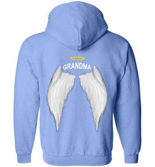 Grandma - Halo Wings FULL ZIP Hoodie - Image 2