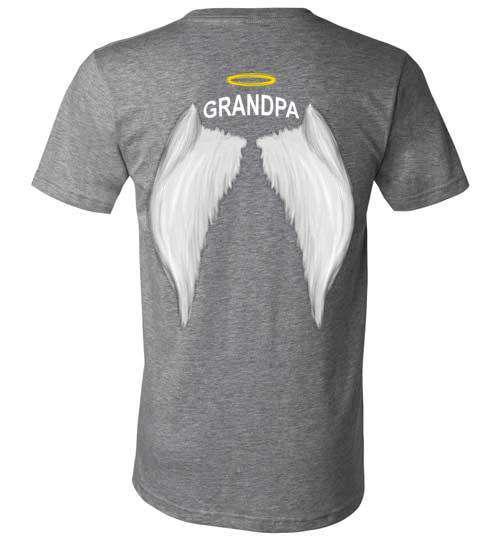 Grandpa - Halo Wings V-Neck - Image 3
