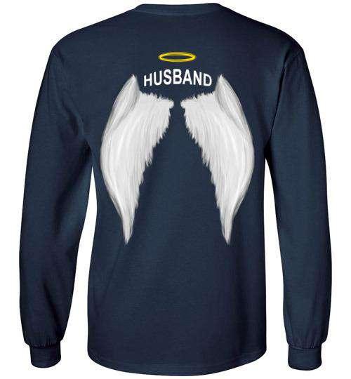 Husband  - Halo Wings Long Sleeve - Image 3