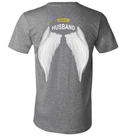 Husband - Halo Wings V-Neck - Image 3