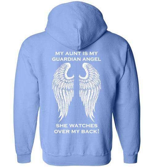 My Aunt is my Guardian Angel FULL ZIP Hoodie - Image 3