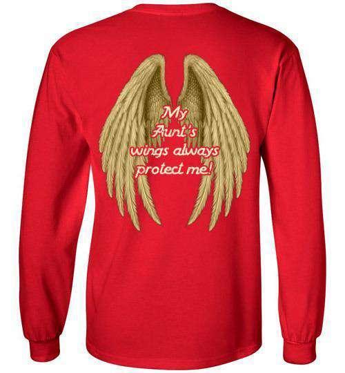 My Aunt's Wings Always Protect Me Long Sleeve - Image 6