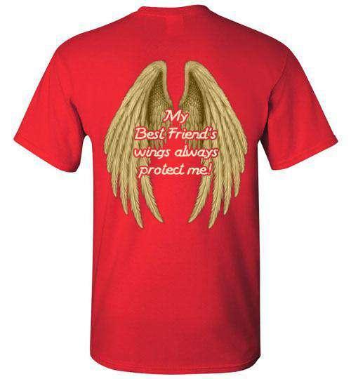My Best Friend's Wings Always Protect Me T-Shirt - Image 6