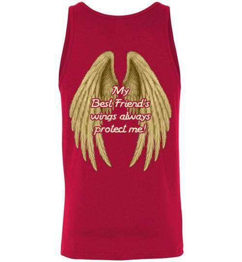 My Best Friend's Wings Always Protect Me Tank - Image 4