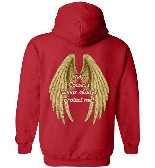 My Cousin's Wings Always Protect Me Hoodie - Image 7