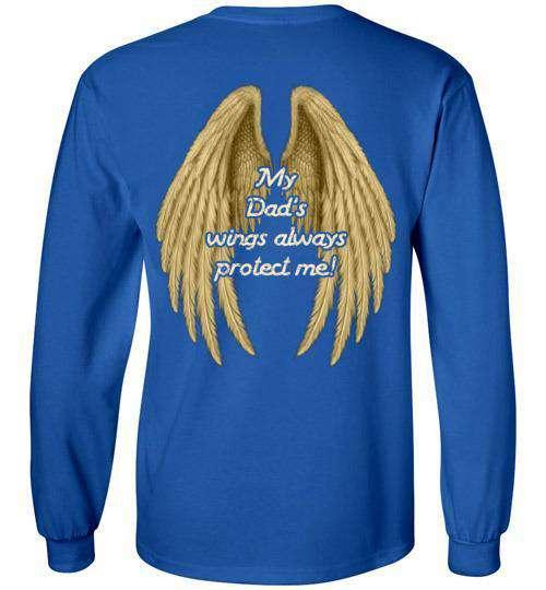 My Dad's Wings Always Protect Me Long Sleeve - Image 7