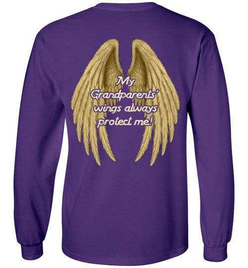 My Grandparents' Wings Always Protect Me Long Sleeve - Image 5