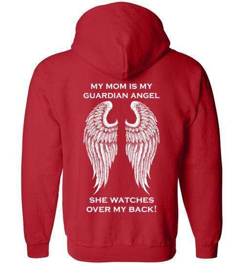 My Mom is my Guardian Angel FULL ZIP Hoodie - Image 6