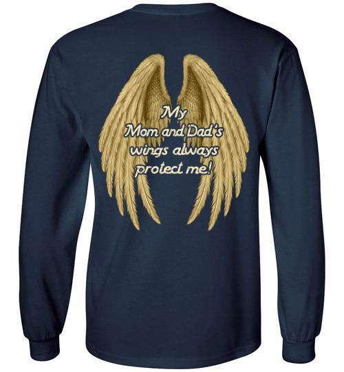 My Mom and Dad's Wings Always Protect Me Long Sleeve - Image 4