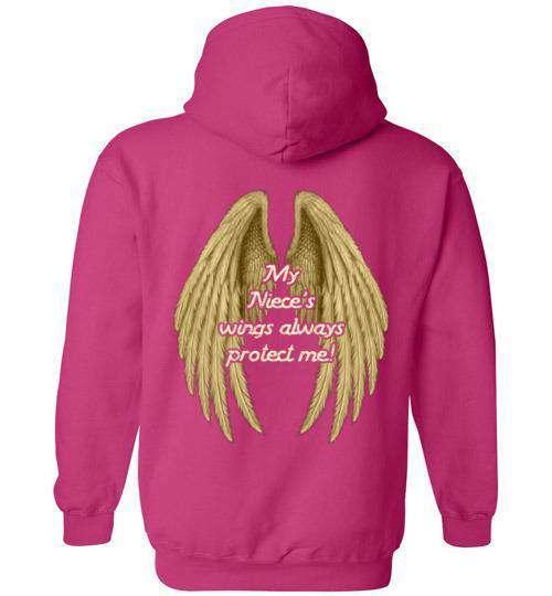 My Niece's Wings Always Protect Me Hoodie - Image 5