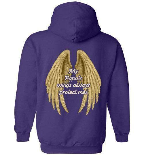 My Papa's Wings Always Protect Me Hoodie - Image 6