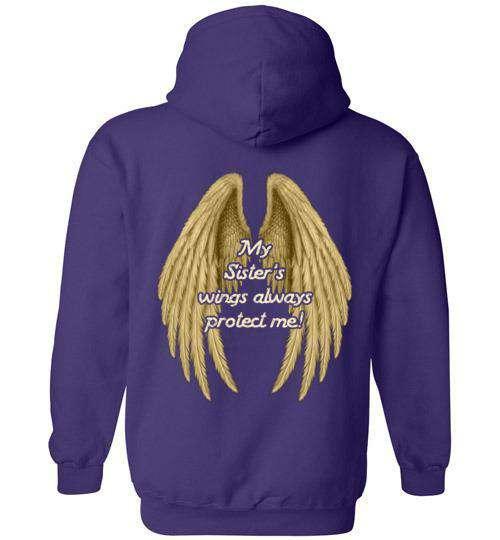 My Sister's Wings Always Protect Me Hoodie - Image 6