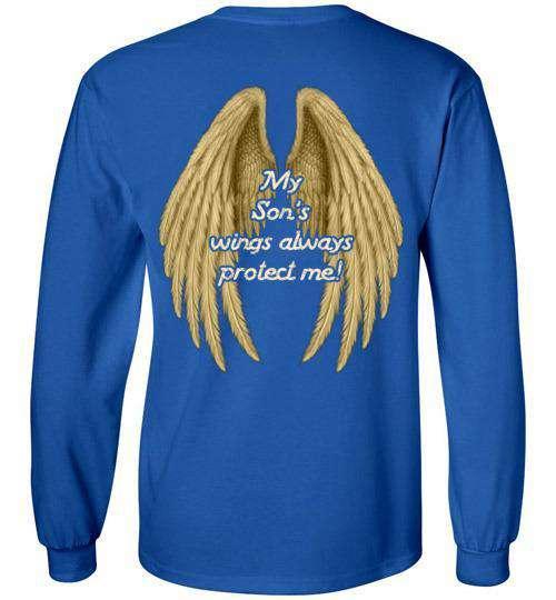 My Son's Wings Always Protect Me Long Sleeve - Image 7