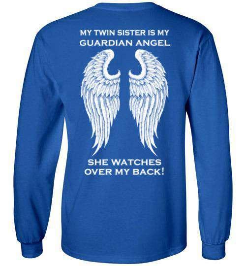 My Twin Sister is my Guardian Angel Long Sleeve - Image 3