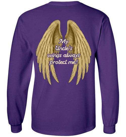 My Uncle's Wings Always Protect Me Long Sleeve - Image 5