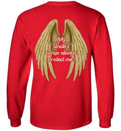 My Uncle's Wings Always Protect Me Long Sleeve - Image 6