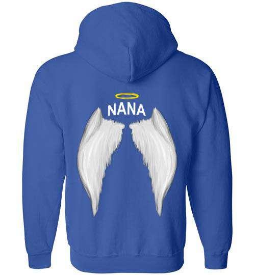 Nana - Halo Wings FULL ZIP Hoodie - Image 6