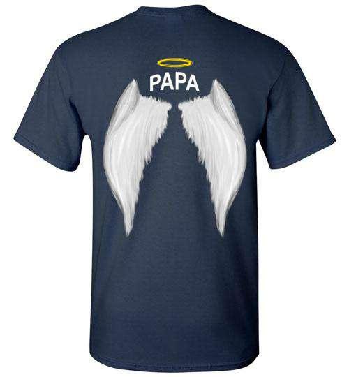 Papa - Halo Wings T-Shirt - Image 4