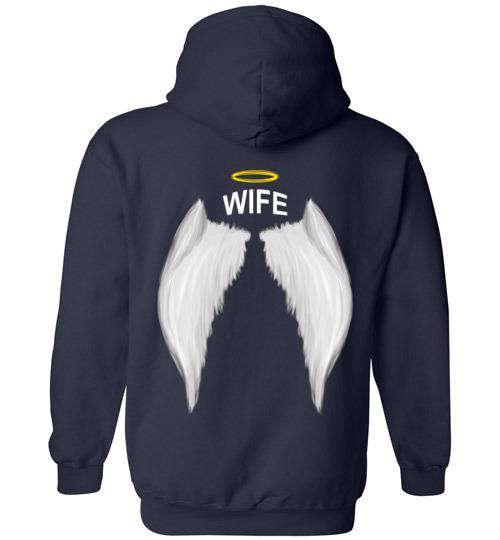 Wife - Halo Wings Hoodie - Image 4
