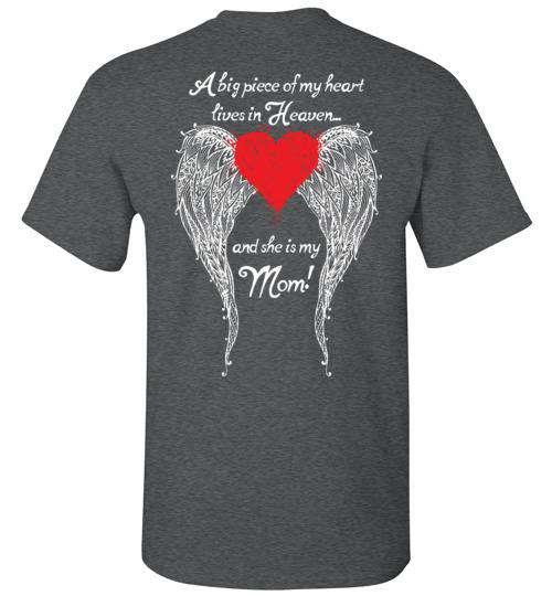 YOUTH: Mom - A Big Piece of My Heart T-Shirt - Image 4